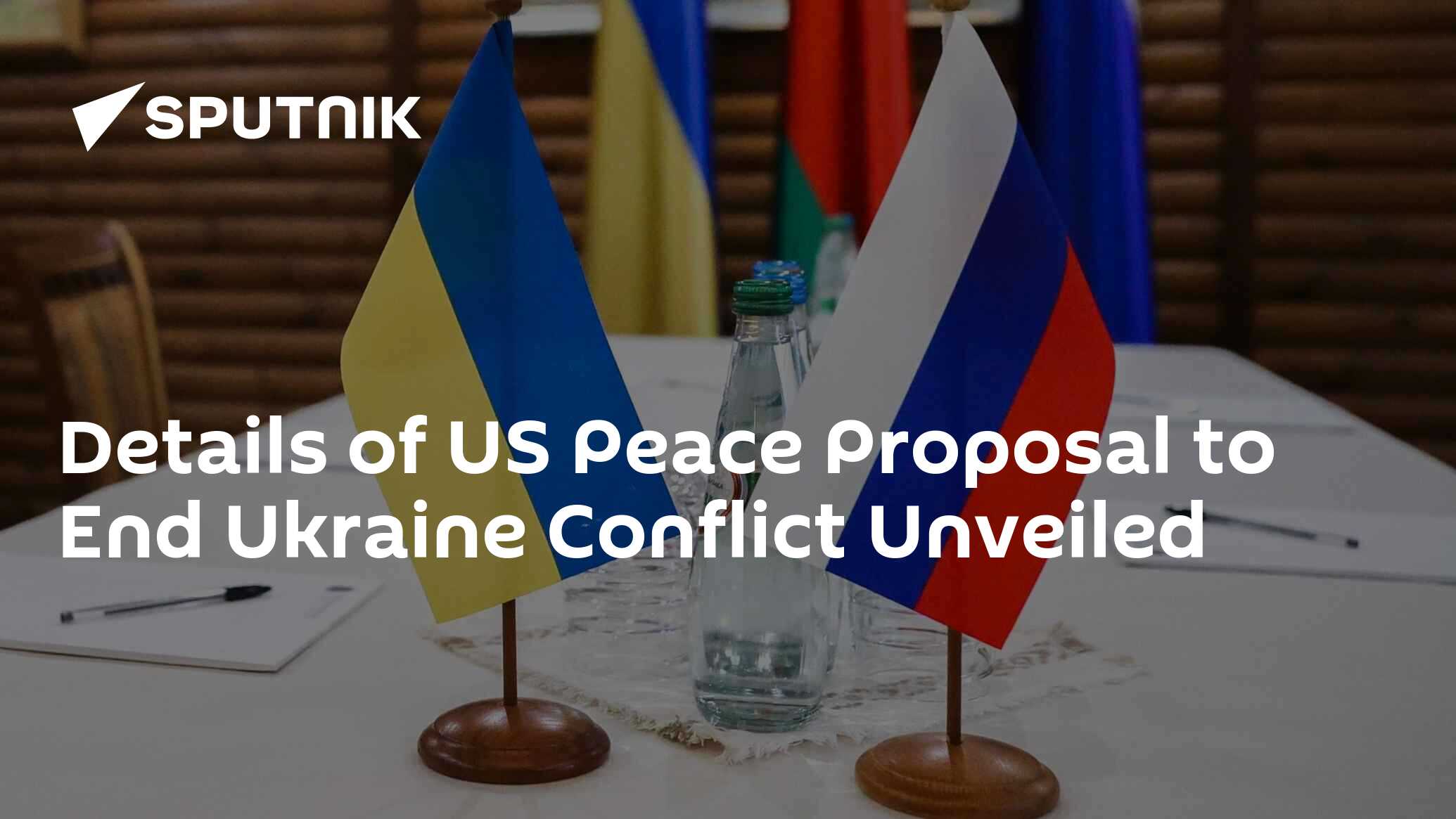 Details of US Peace Proposal to End Ukraine Conflict Unveiled