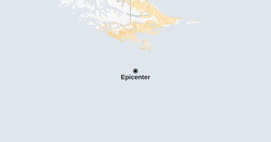 Maps: 7.4-Magnitude Earthquake Near Chile Prompts Tsunami Alert