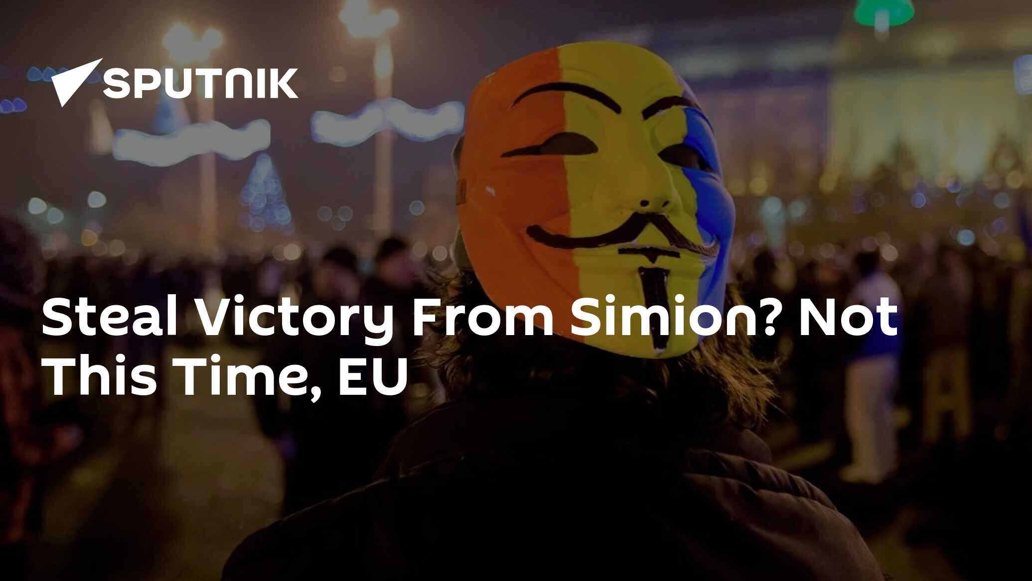 Steal Victory From Simion? Not This Time, EU