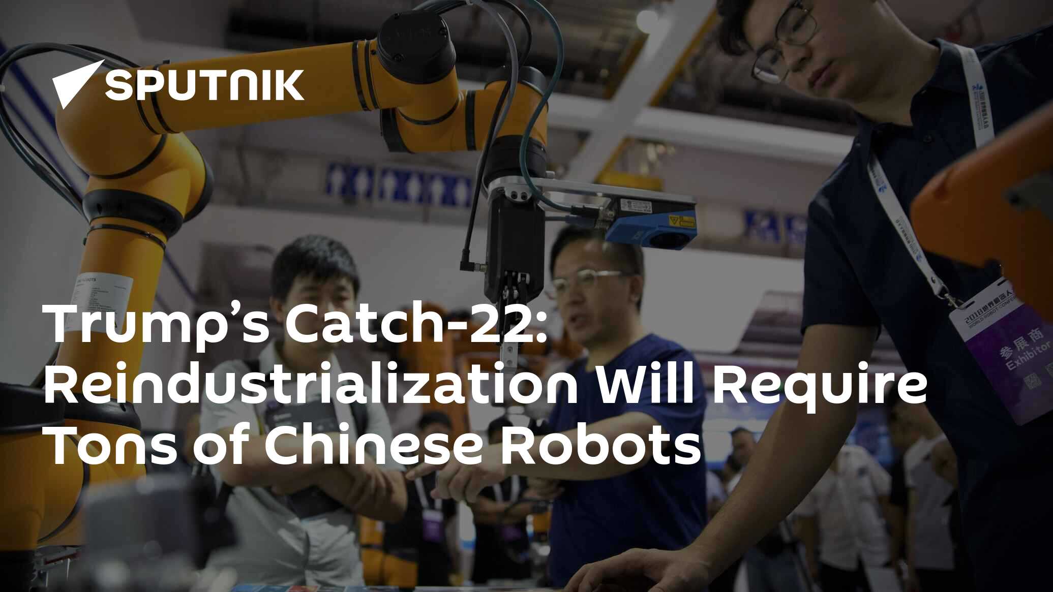 Reindustrialization Will Require Tons of Chinese Robots