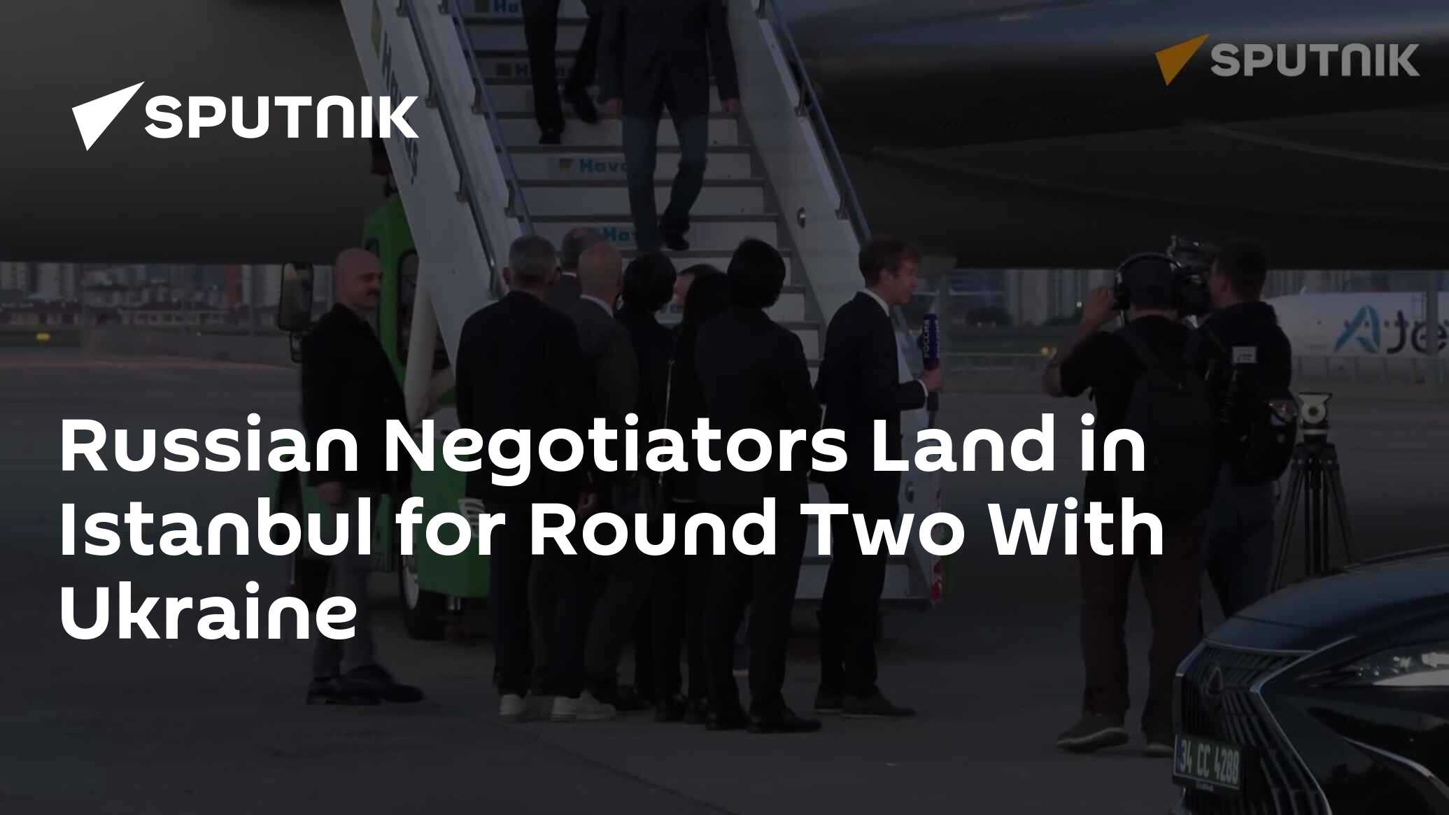 Russian Lead Negotiator Medinsky Arrives in Istanbul Ahead of Talks With Ukrainians