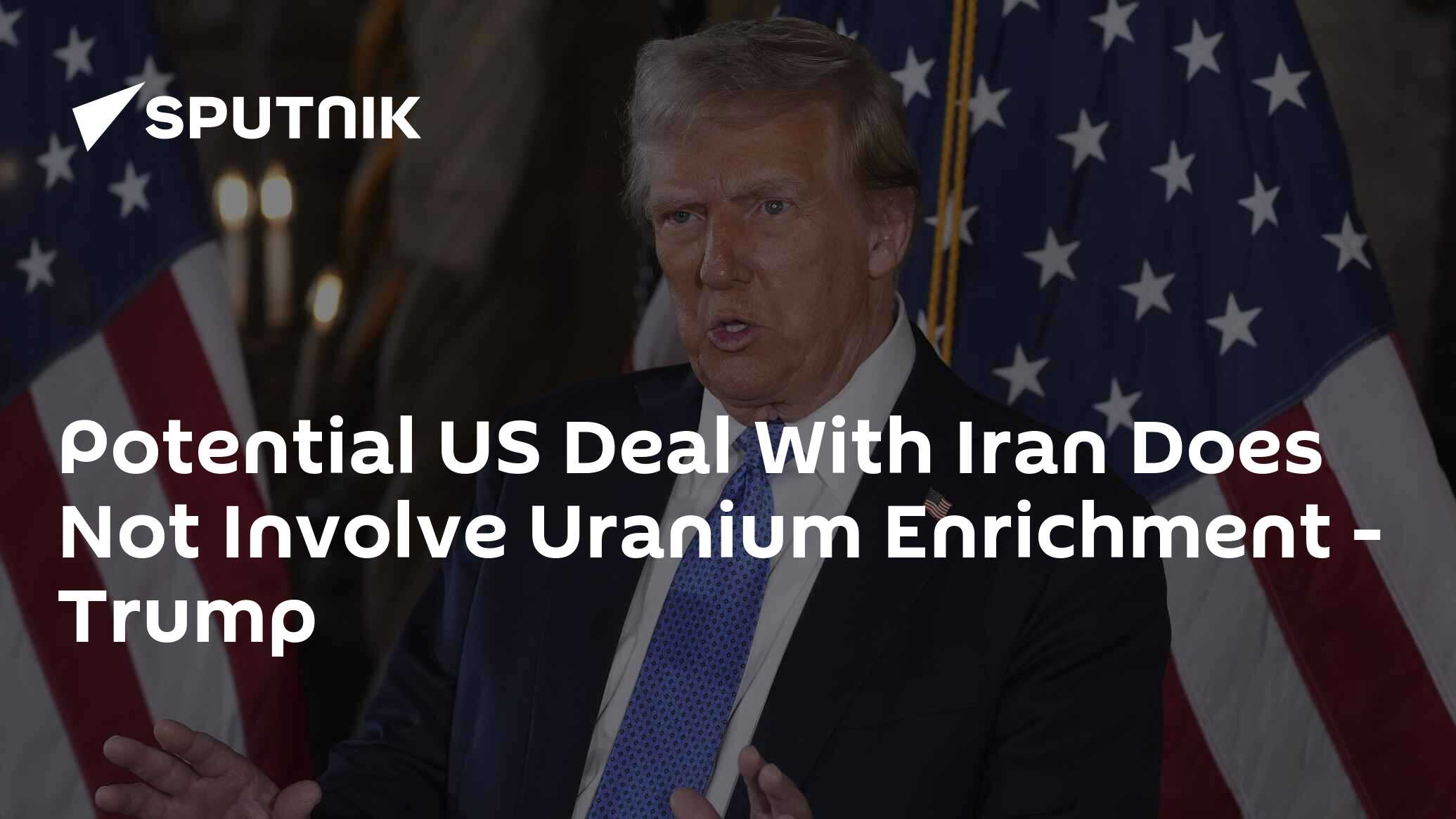 Potential US Deal With Iran Does Not Involve Uranium Enrichment