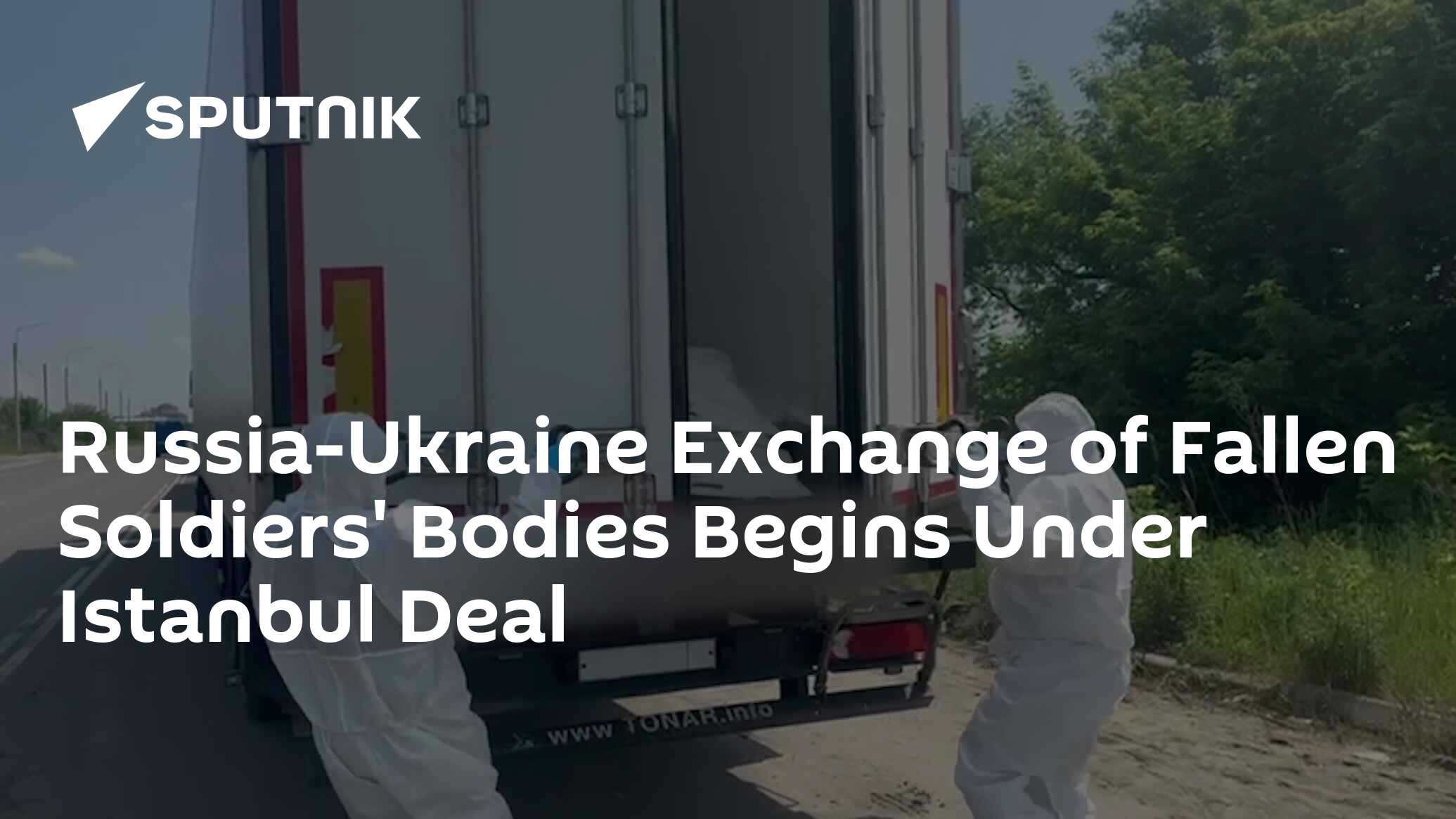 Russia-Ukraine Exchange of Fallen Soldiers’ Bodies Begins Under Istanbul Deal