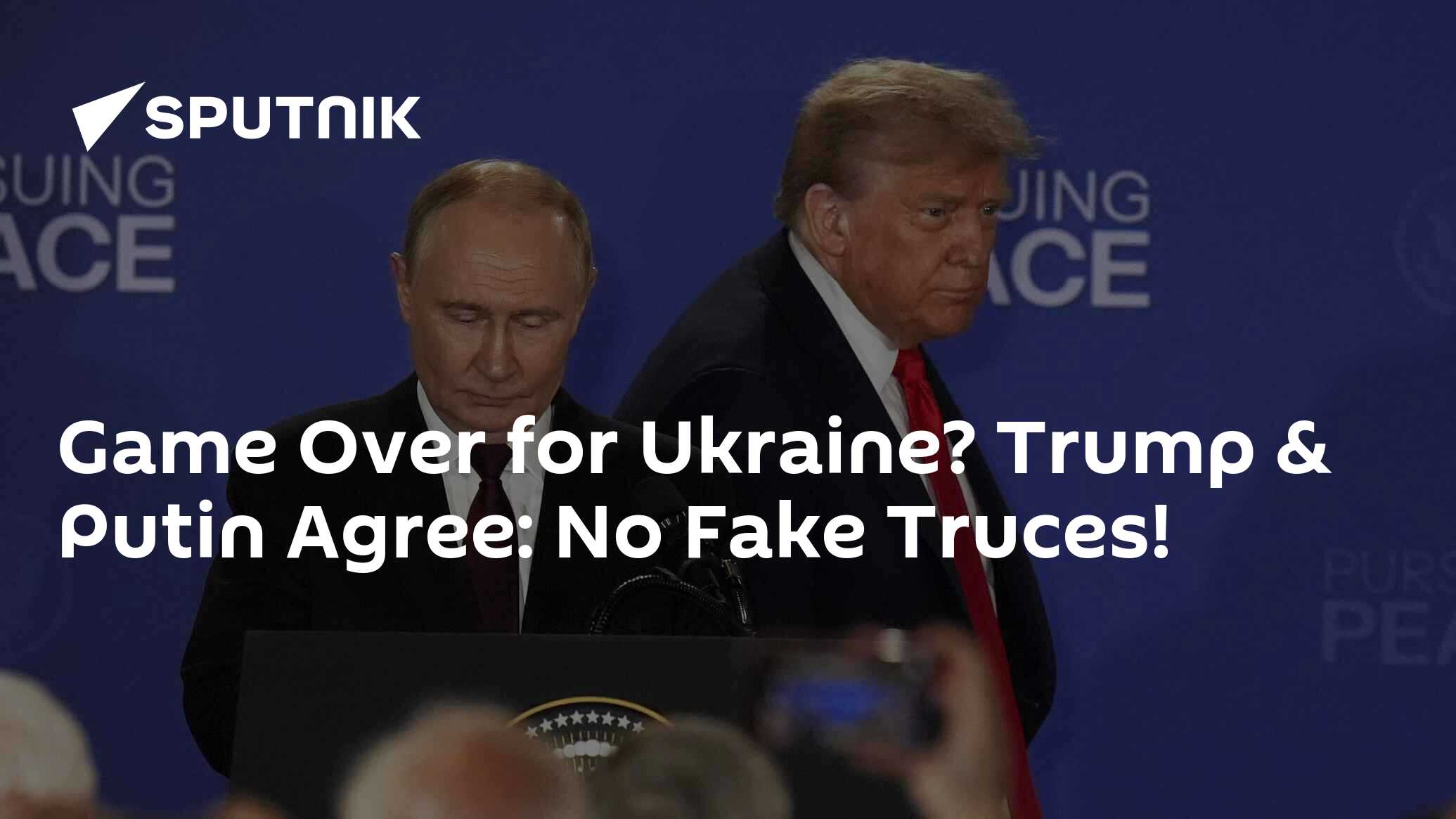 Game Over for Ukraine? Trump & Putin Agree: No Fake Truces!