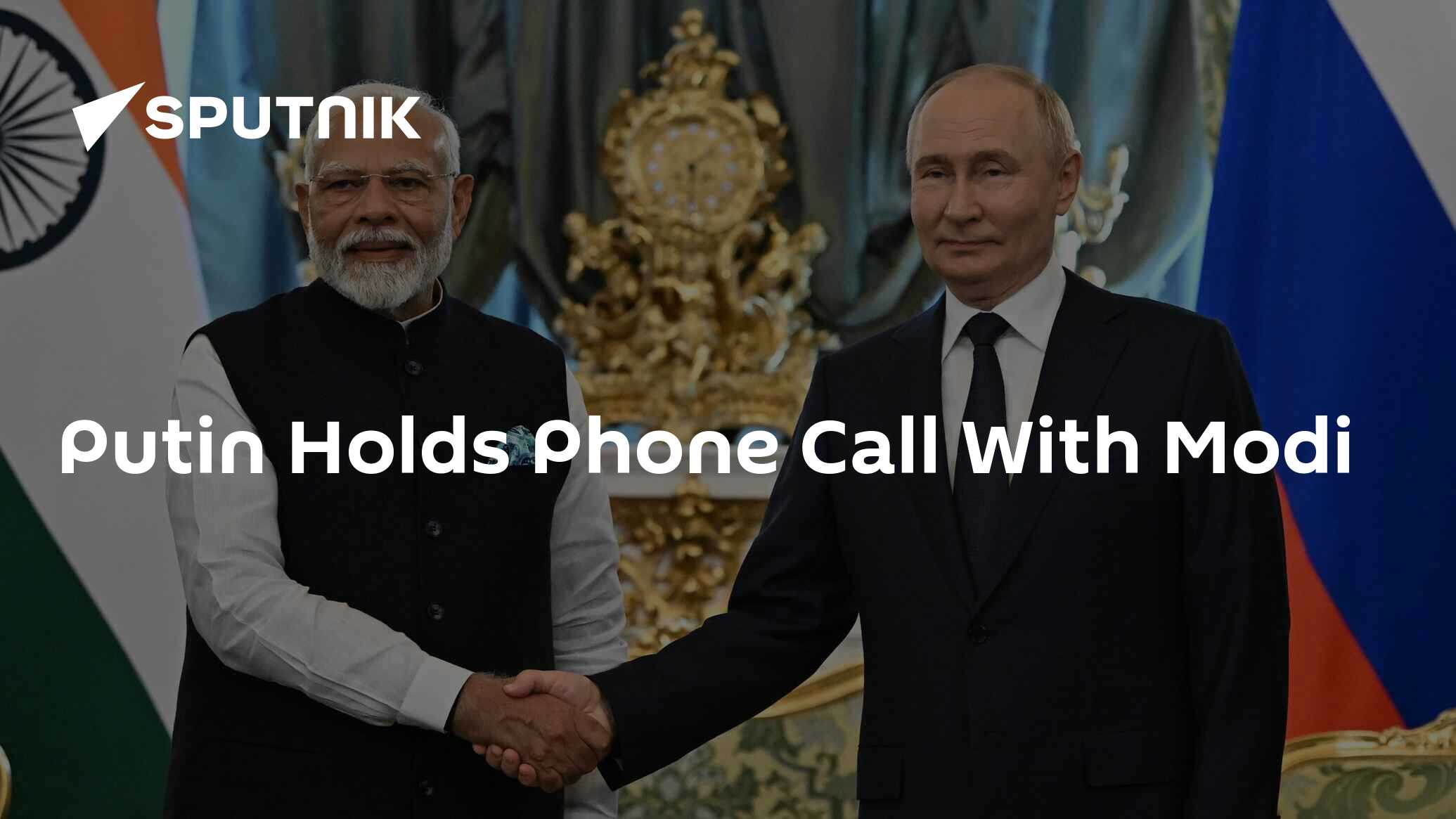Putin Holds Phone Call With Modi