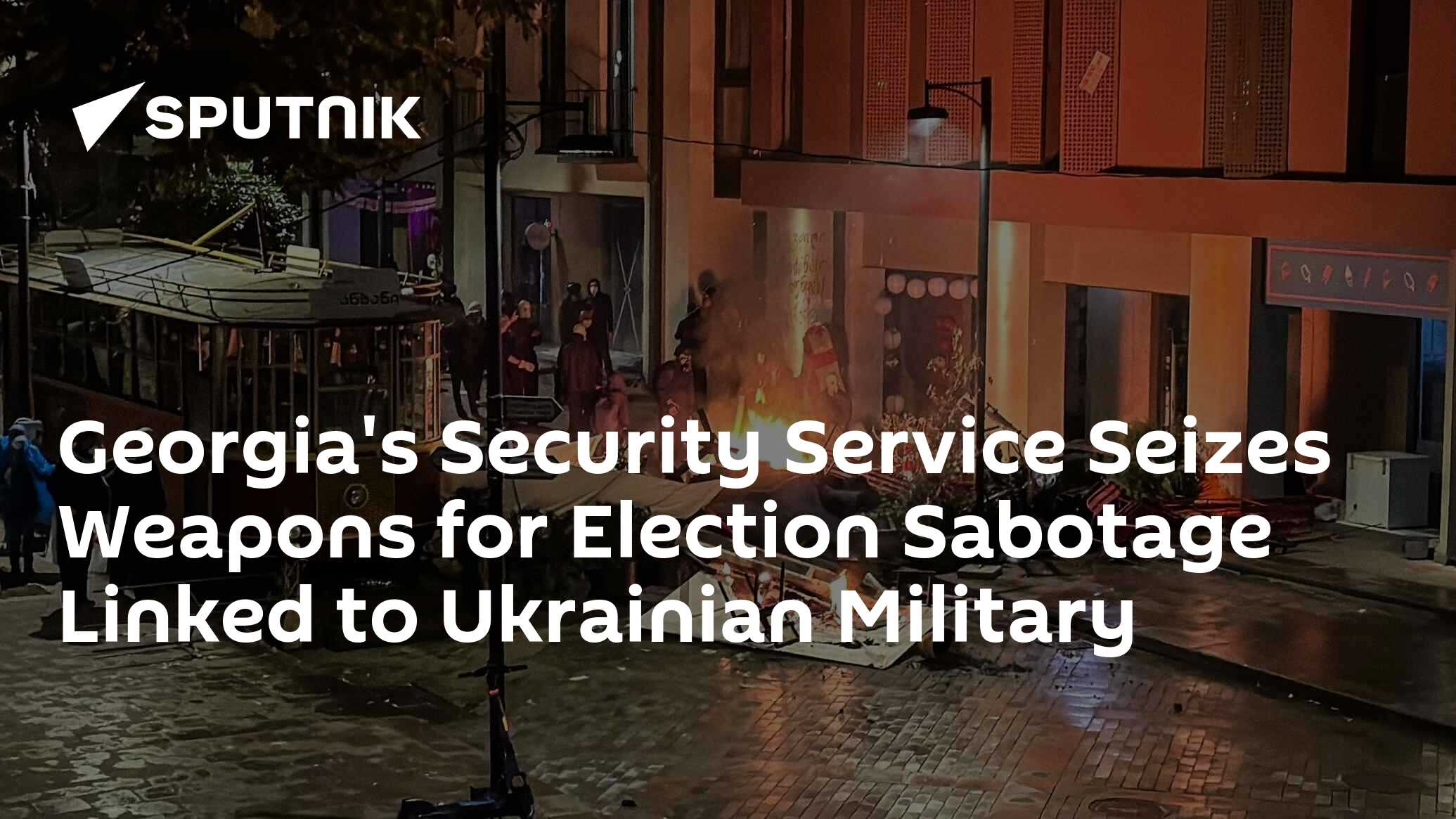 Georgia’s Security Service Seizes Weapons Linked to Ukrainian Military